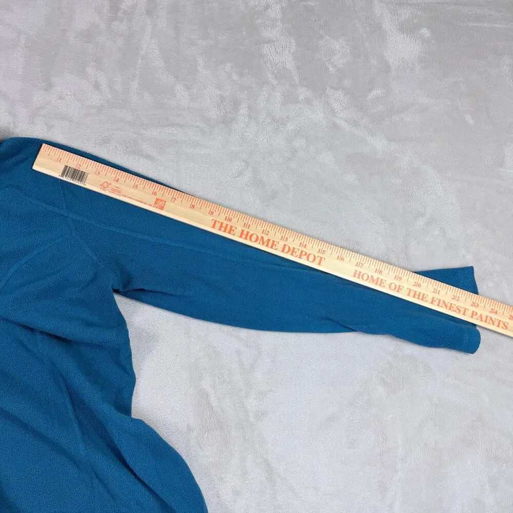 The North Face TKA 100 Glacier 1/4 Zip Fleece Pullover Blue Womens Size M